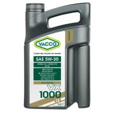 YACCO 5W30 VX1000 LE SN/CF 5L 